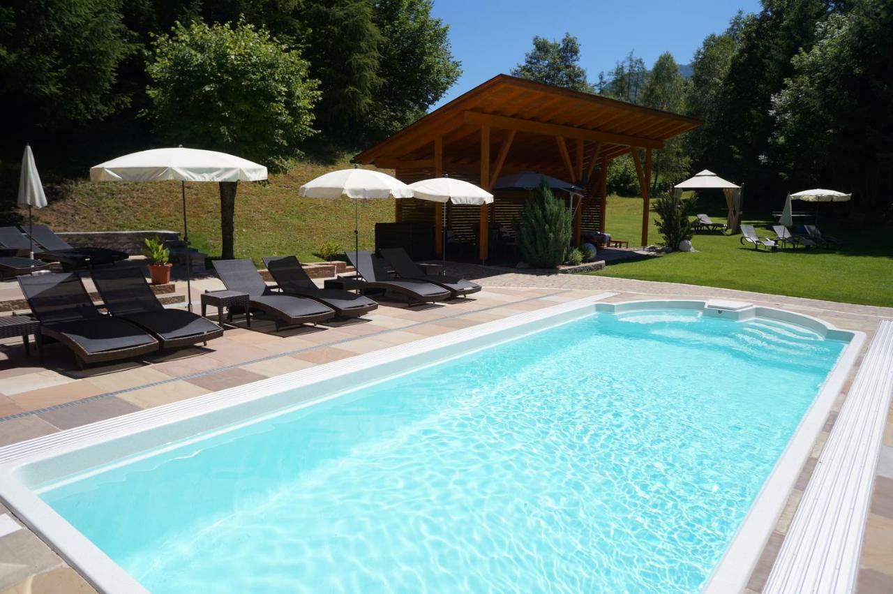 Gaestehaus Almrausch, Ferienanlage Mit Pool Nassereith Ngoại thất bức ảnh