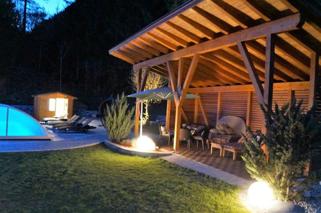 Gaestehaus Almrausch, Ferienanlage Mit Pool Nassereith Ngoại thất bức ảnh